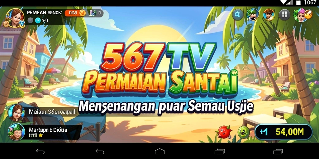 Tampilan gameplay seru dan menyenangkan dari 567TV.