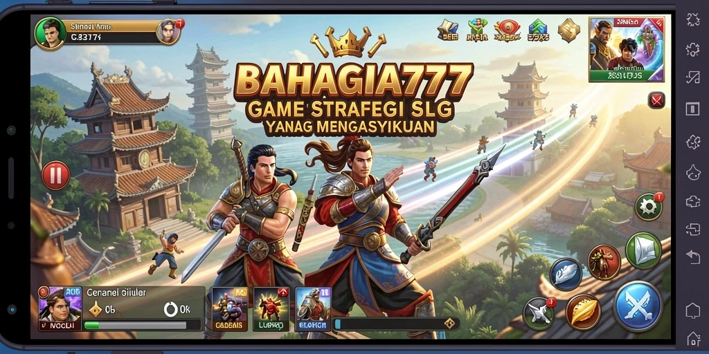 Tampilan gameplay menakjubkan di BAHAGIA777 dengan strategi mendalam.