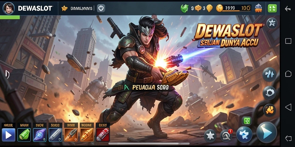 Tampilan gameplay seru di DEWASLOT yang memukau.