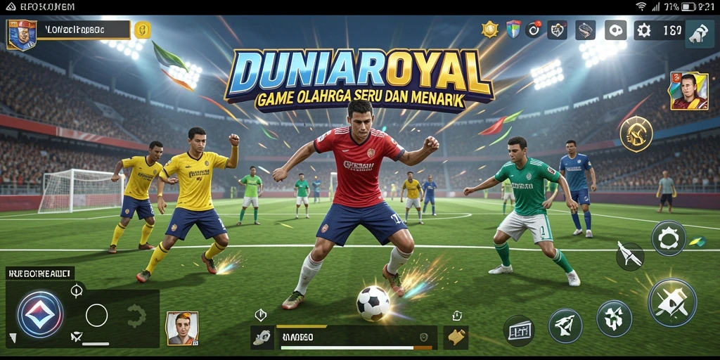 Tampilan screenshot gameplay DUNIAROYAL yang menarik dan seru.