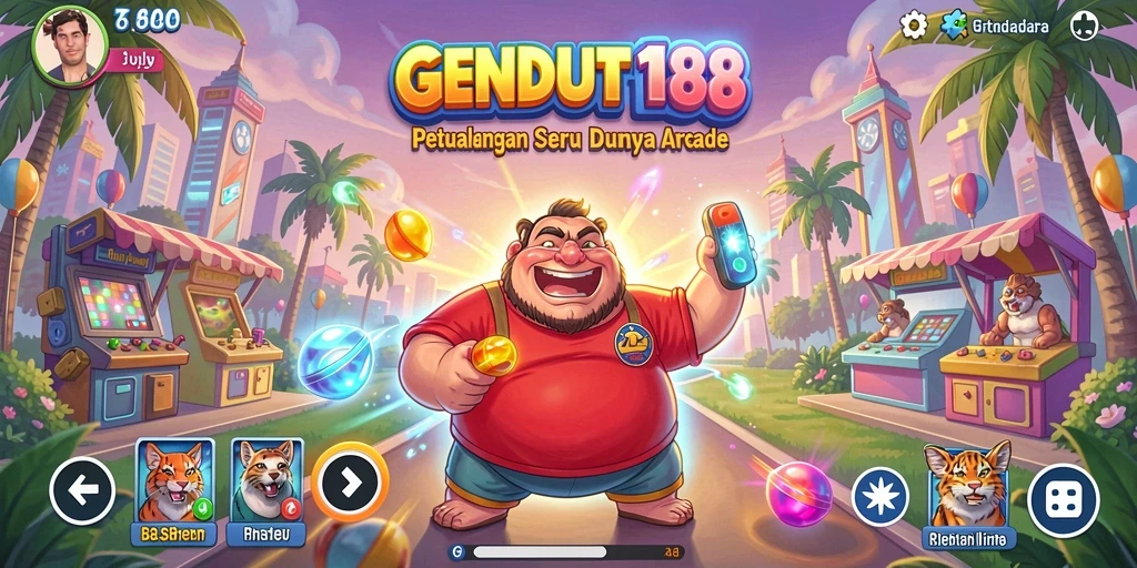 Tampilan gameplay menarik dalam GENDUT188 dengan aksi Arcade seru.