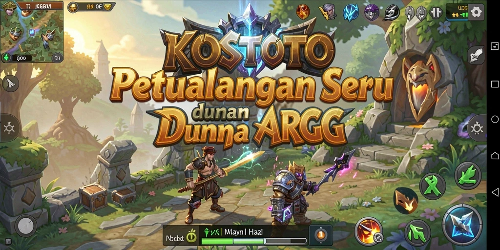 Gameplay KOSTOTO menampilkan aksi seru dan grafis mengagumkan.