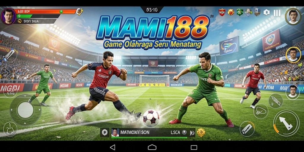 Tampilan seru gameplay MAMI188 saat pertandingan berlangsung.