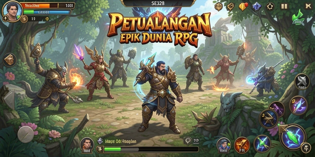 Menampilkan gameplay seru dari SE328 di dunia RPG.