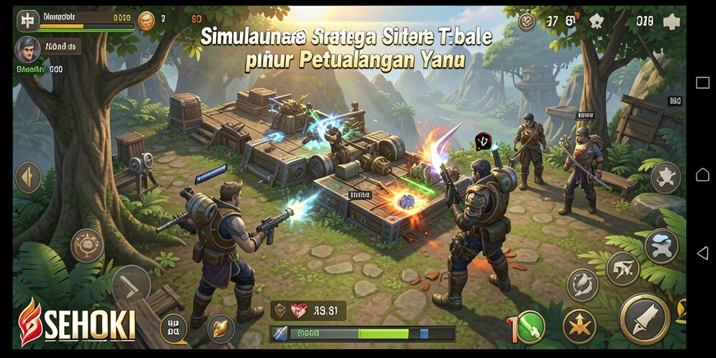 Tampilan gameplay SEHOKI yang menarik dan menyenangkan.