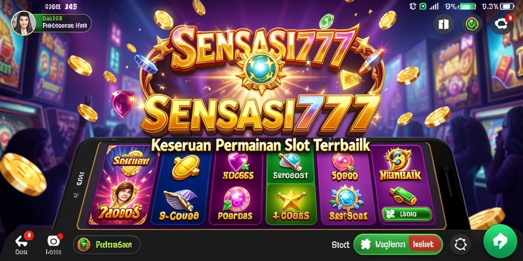 Gameplay menarik SENSASI777 memperlihatkan keseruan bermain Slot.