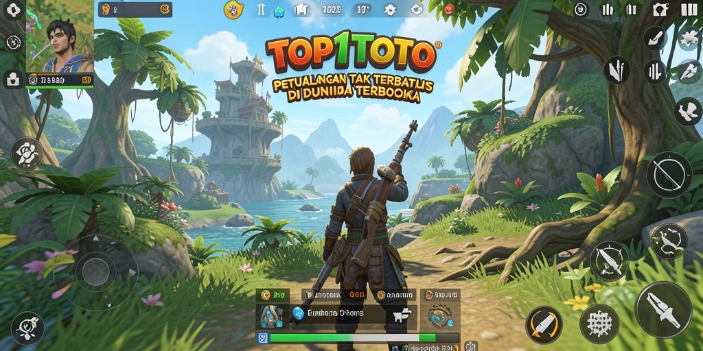 Tampilan menakjubkan dari gameplay di dunia terbuka TOP1TOTO.