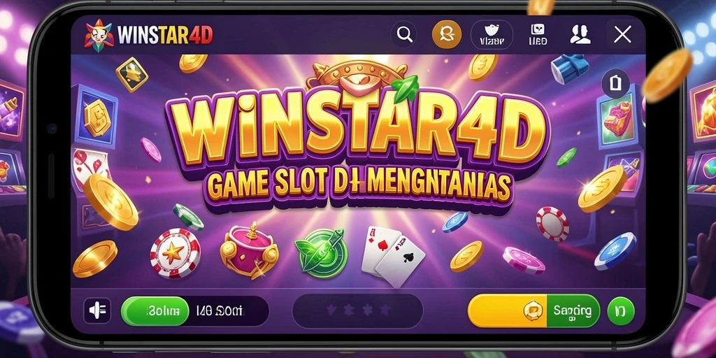 Screenshot gameplay <strong>WINSTAR4D</strong> menampilkan keseruan bermain Slot.