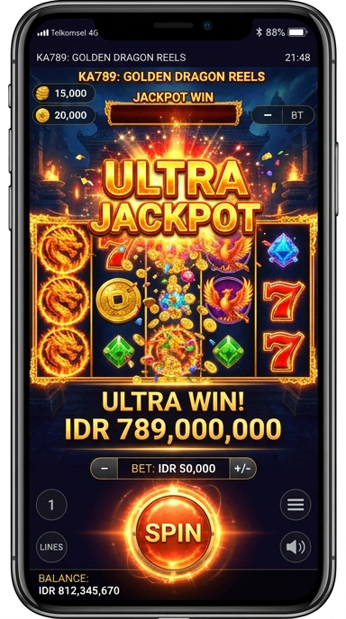 Tampilan antarmuka ka789 yang sederhana dan menarik.