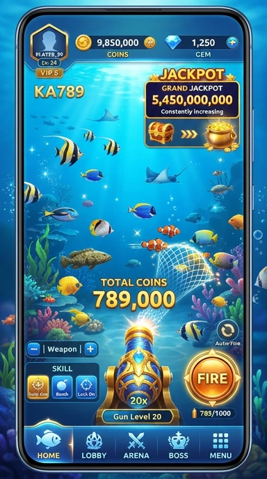 Screenshot aplikasi ka789 menunjukkan koleksi aplikasi yang beragam.